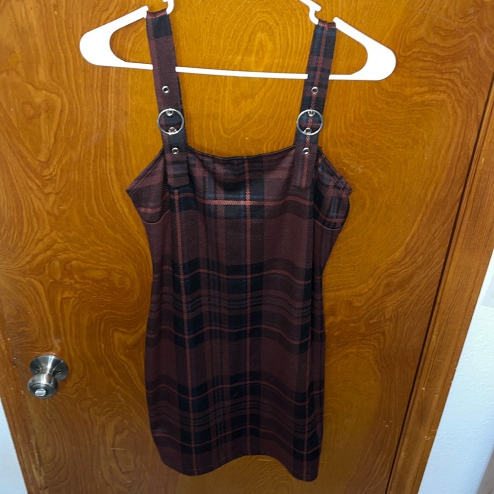 Iris Bodycon Plaid Dress